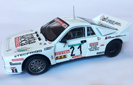 DECALS 1/43 LANCIA 037 STAGNI RALLY MONZA 1987 