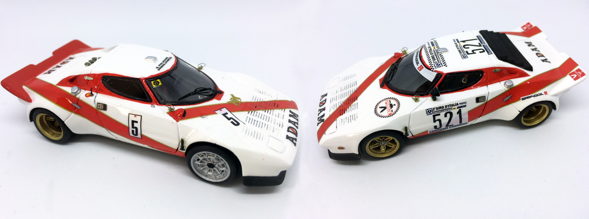 Lancia model club modellismo auto scala 1/43 DECALS